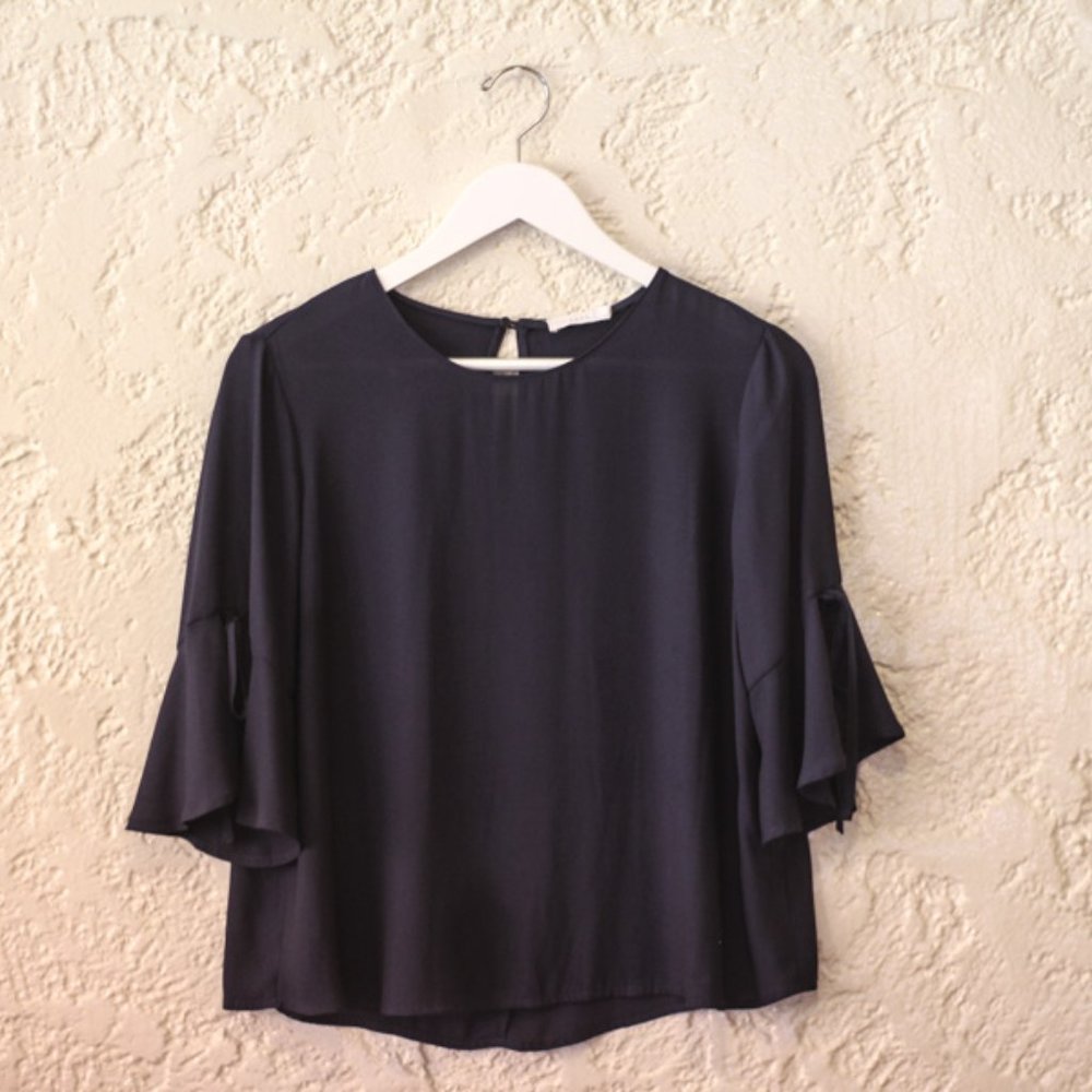 Lush (Nordstrom's) Navy Blouse
